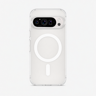 Clear Magnetic Case for Google Pixel – MagSafe Compatible